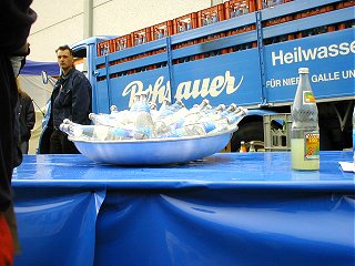 Sauerstoff im Blue Magic Water